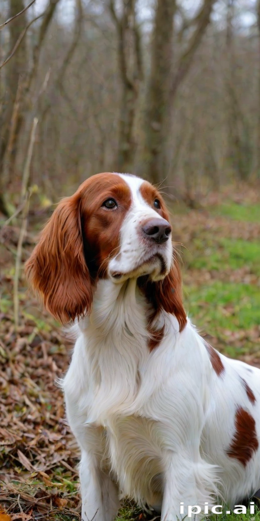 irish red and white setter