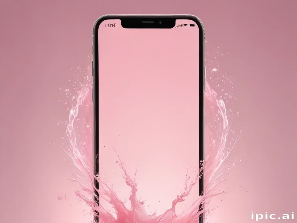 light pink phone wallpaper