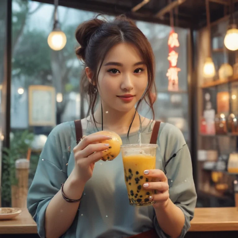bubble tea cute