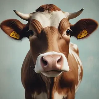 aesthetic cow print