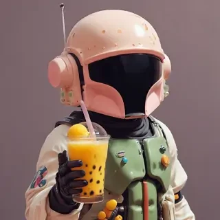 aesthetic cute boba wallpaper