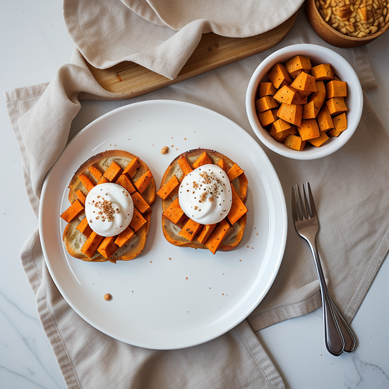 sweet potato toast air fryer