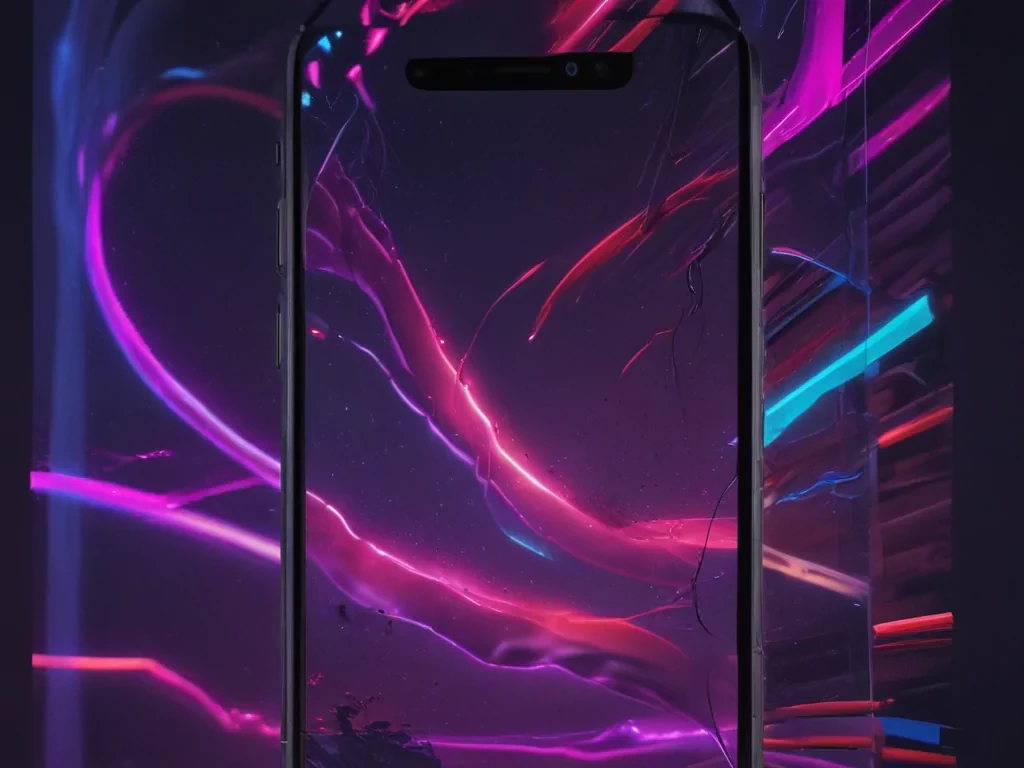 neon backgrounds for iphone