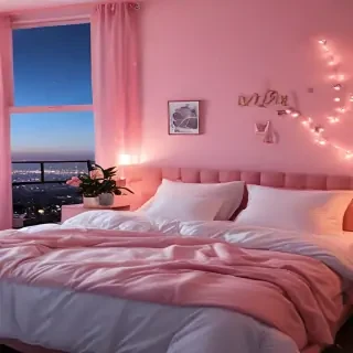 aesthetic bedroom background