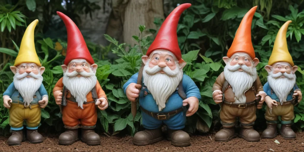 garden gnomes