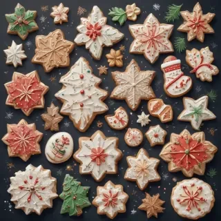 clipart christmas cookies
