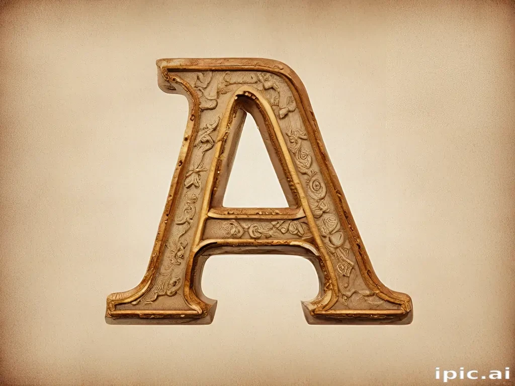 letter a png