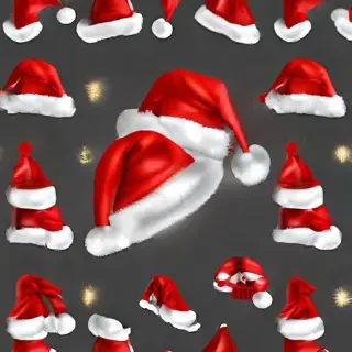 christmas hat no background