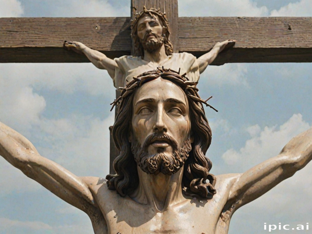 image of jesus on the cross