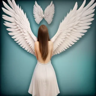 angel wings background
