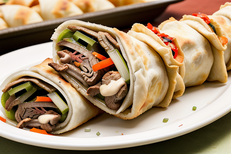 philly cheesesteak egg roll recipe