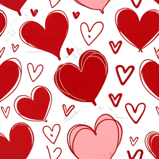 hand drawn heart