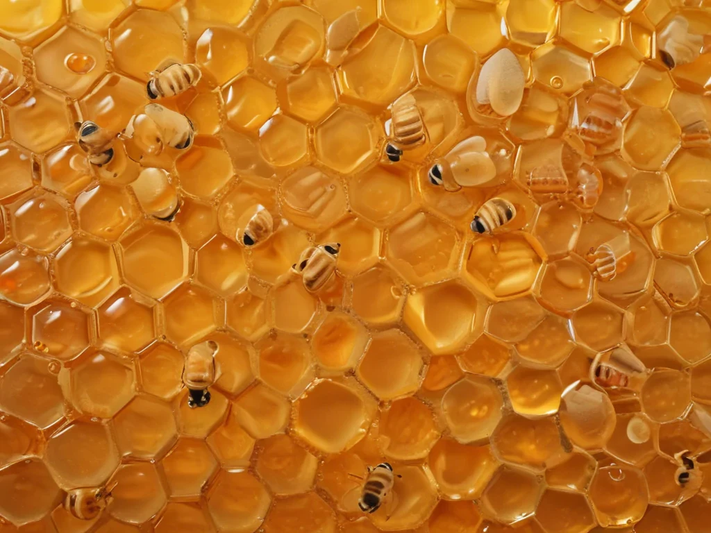 honey background