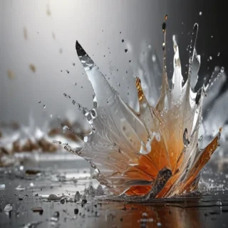 wallpaper broken glass