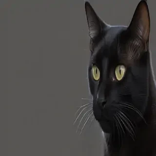 black cat png