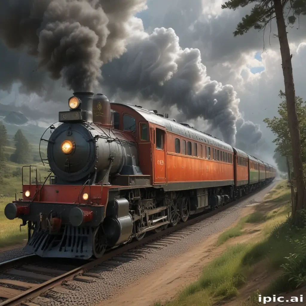 train transparent