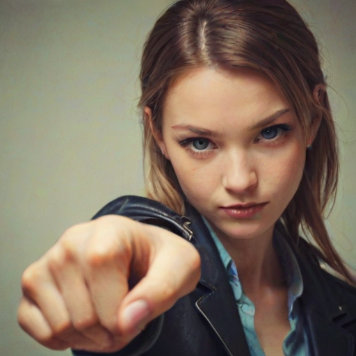 pointing at you