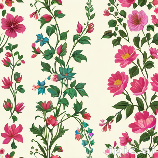 floral borders clipart