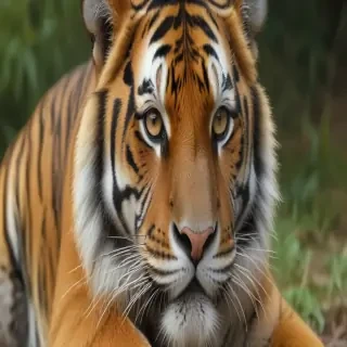 tiger transparent