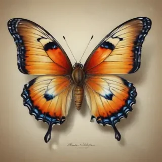images of drawings of butterflies