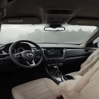 inside car background