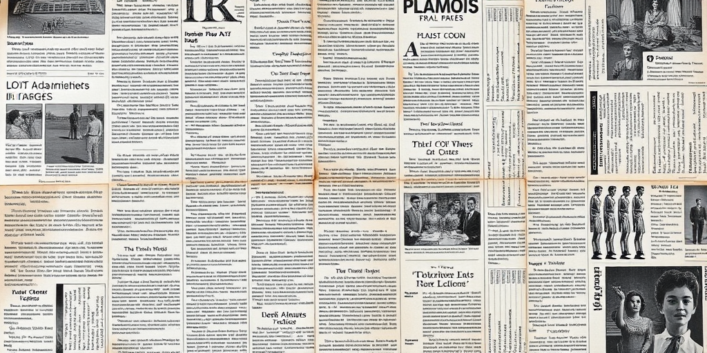 newspaper paper background