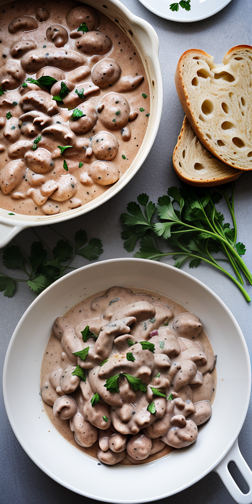 what to eat with stroganoff