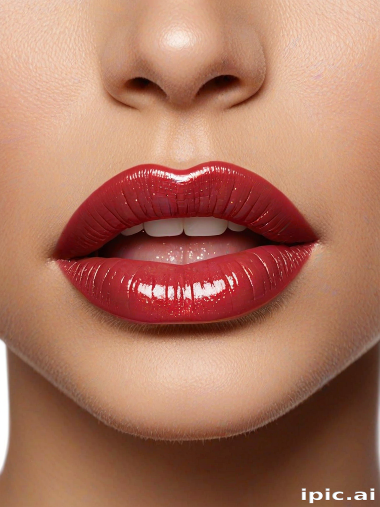 glossy lips png