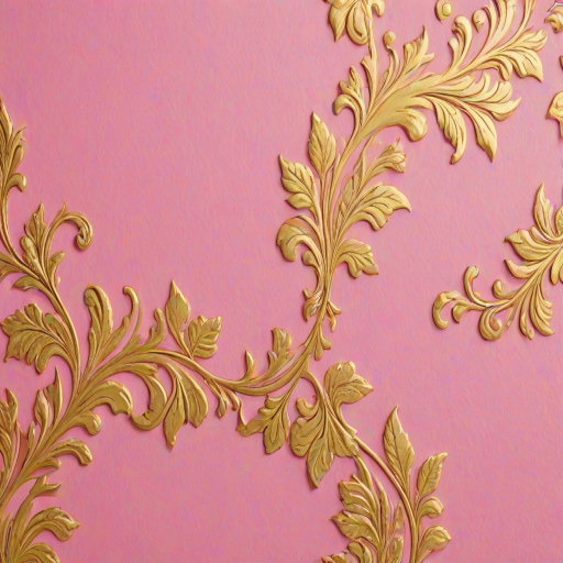 background pink and gold