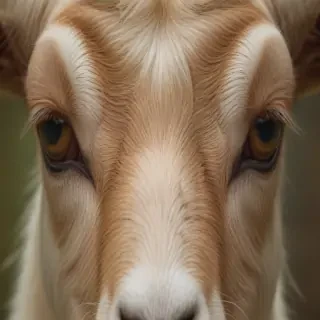 goat eyes