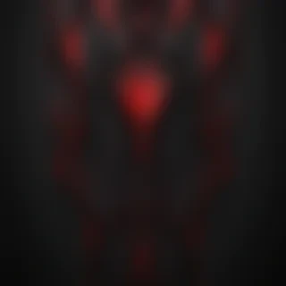 black and red wallpaper iphone