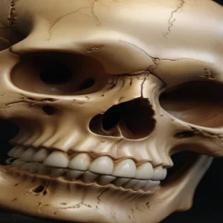 skull background