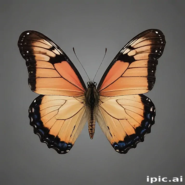butterfly with no background