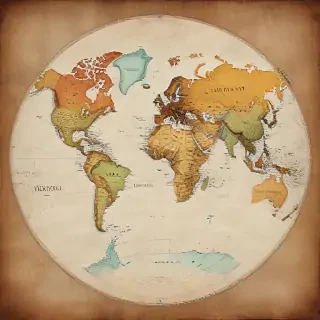 world map picture