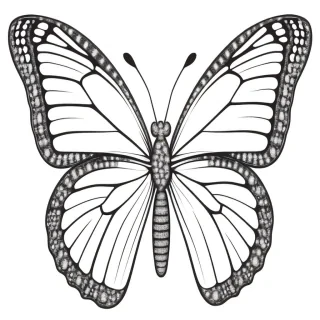 butterfly outline png