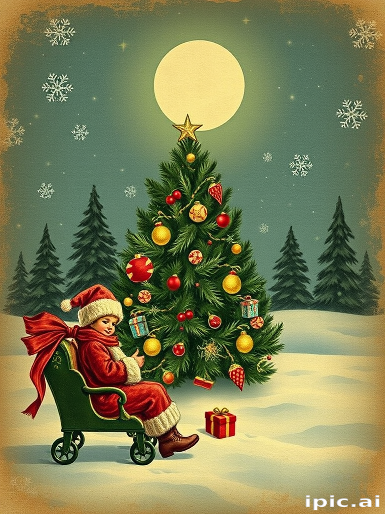 printable vintage christmas images