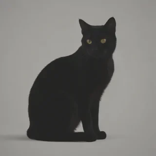 cat silhouette png