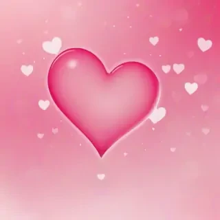 pink heart background