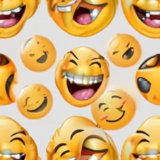 laugh emoji transparent background