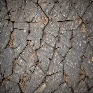 scratchy texture