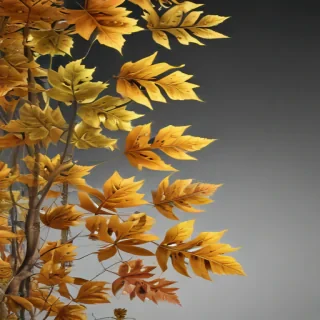 leaves no background