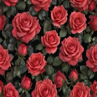 rose wallpaper black