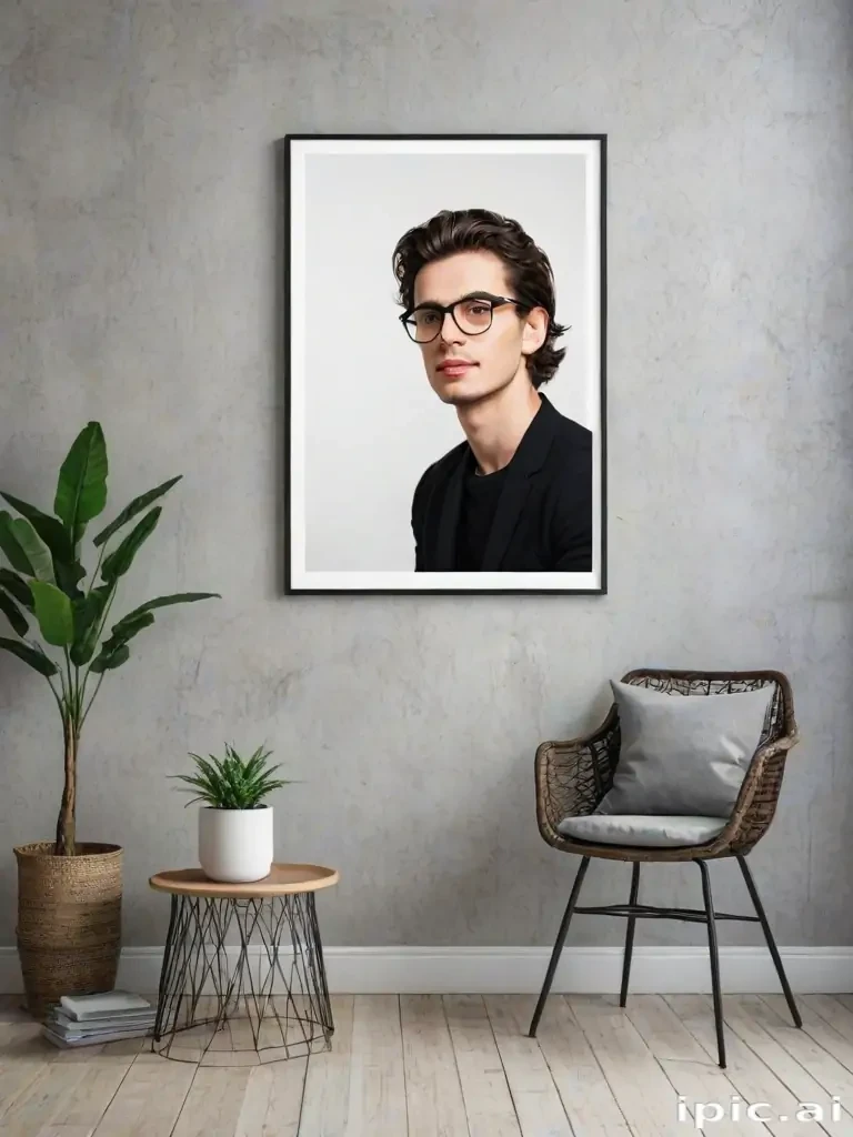 mockup wall art
