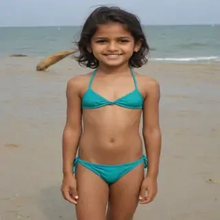 indian kid bikini