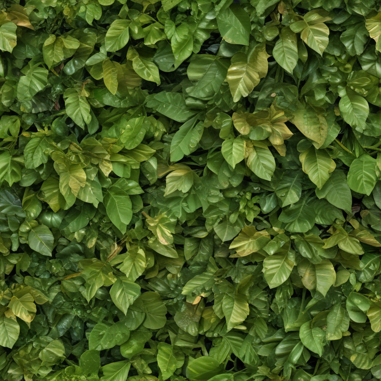 Lush Green Foliage: A Vibrant Display of Nature's Leafy Textures and ...