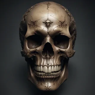 skull phone wallpaper