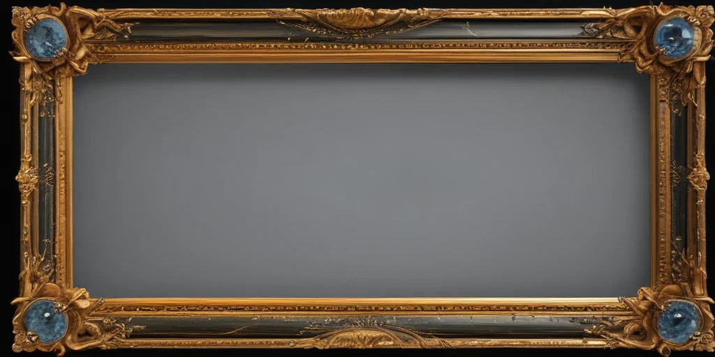 picture frame transparent