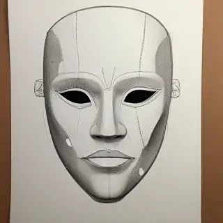mask drawing
