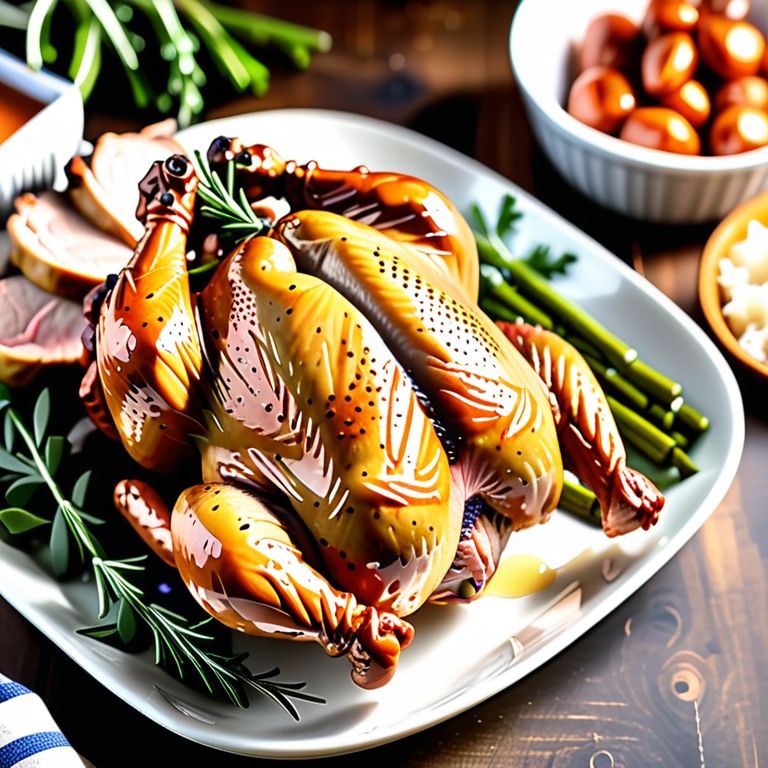 cornish hen air fryer recipe