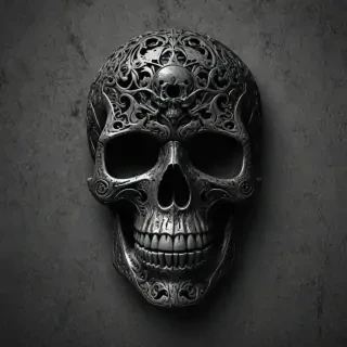 skull phone wallpaper